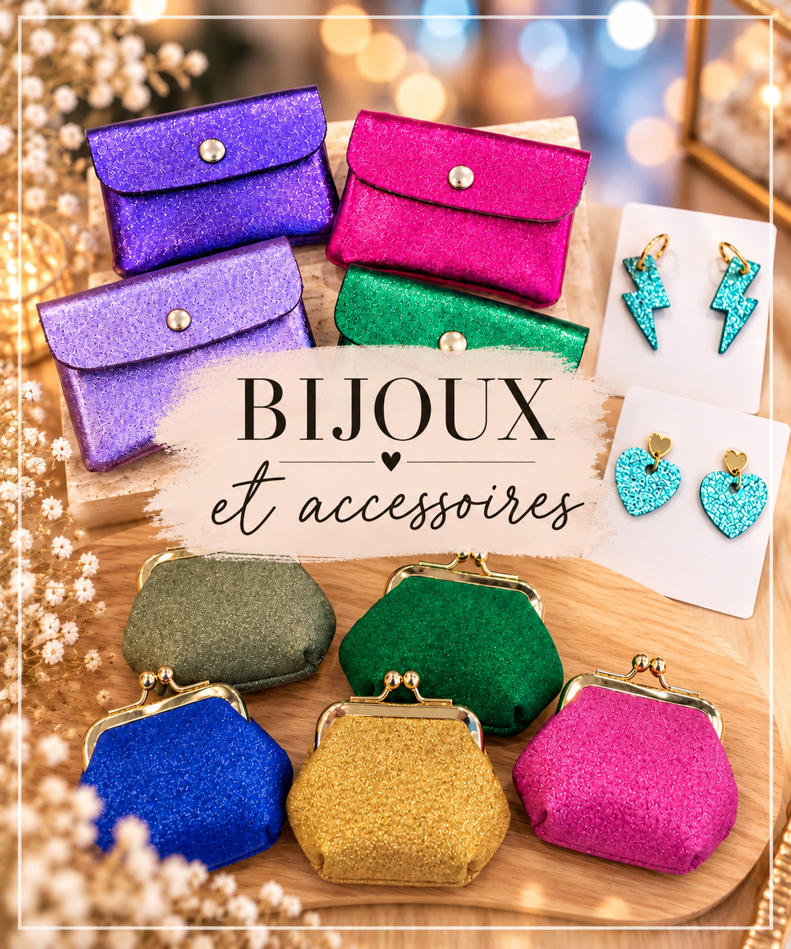 Bijoux / Boucles d'oreilles / Ceintures / Foulards