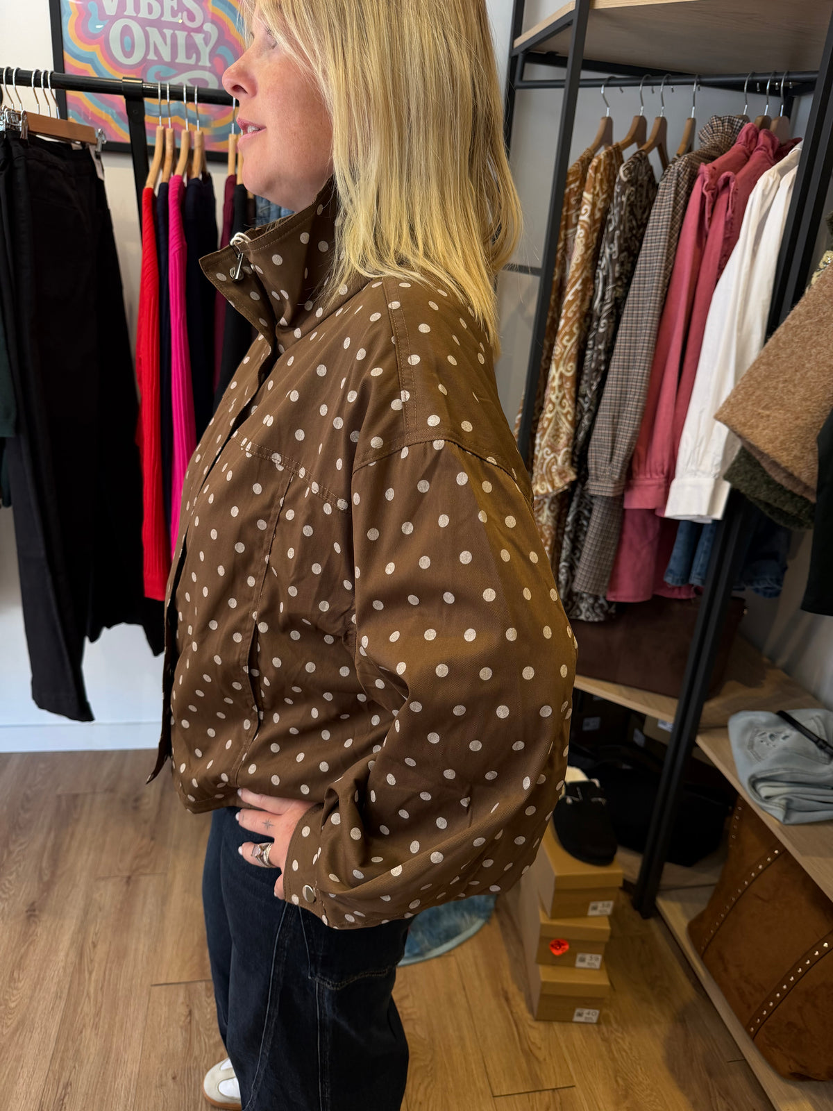 Veste à pois Lisa