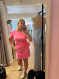 Robe  Tania À Rayures Avec Noeud  A noué à La Taille