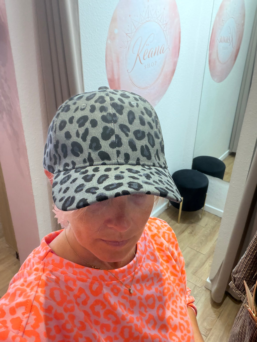 Casquettes Léopard