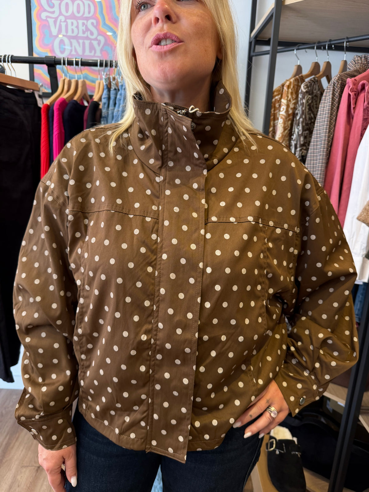 Veste à pois Lisa