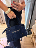Sac velours Vinoria