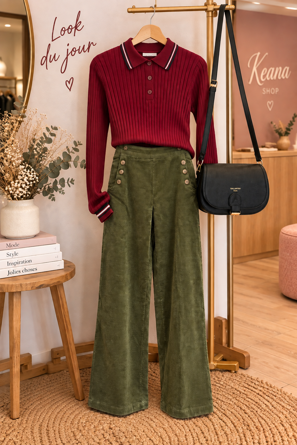 Pantalon velours Romy