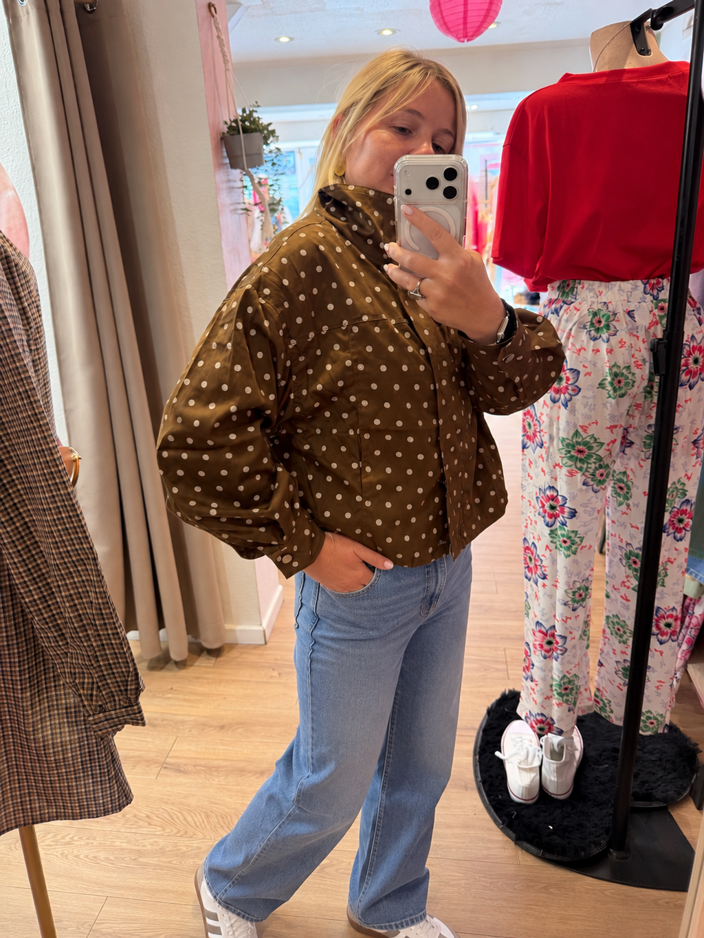 Veste à pois Lisa