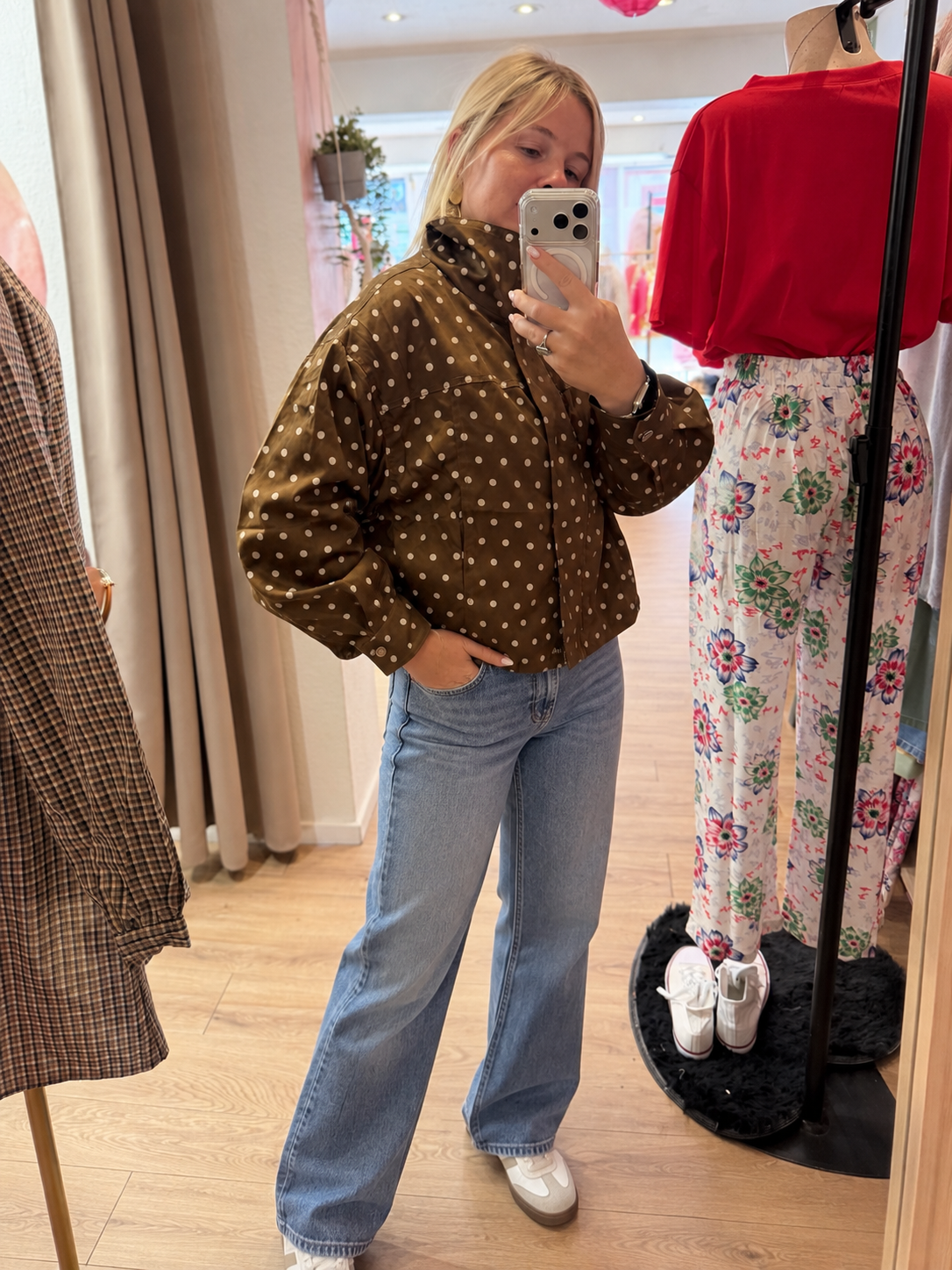 Veste à pois Lisa