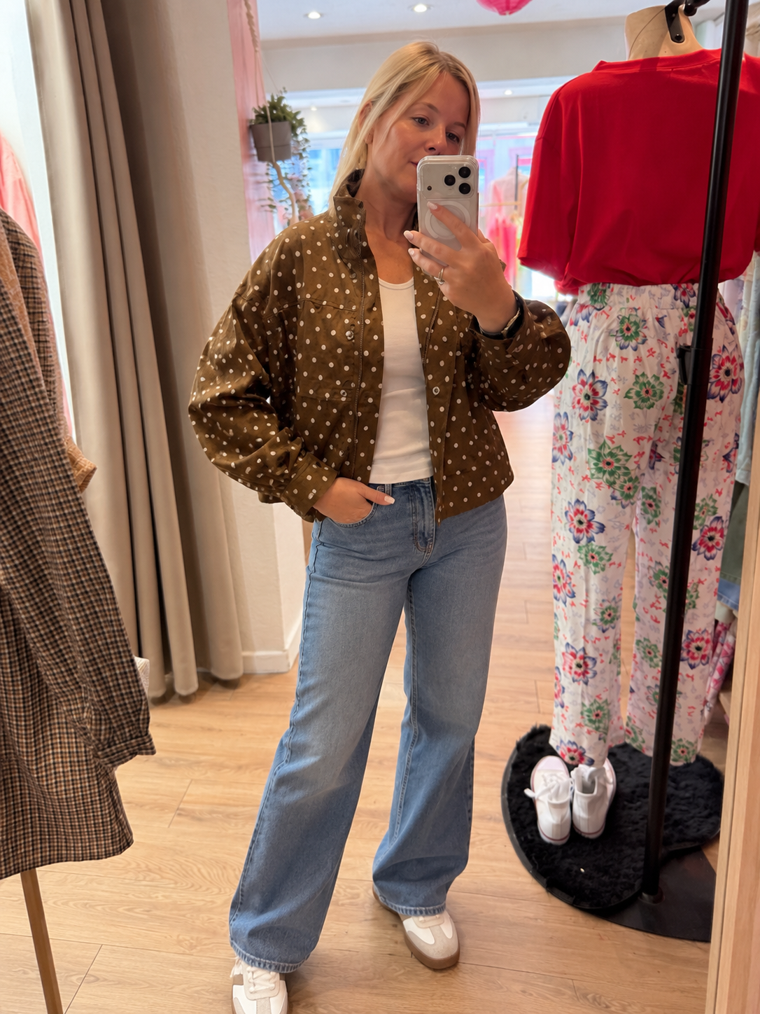 Veste à pois Lisa