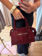 Sac velours Vinoria