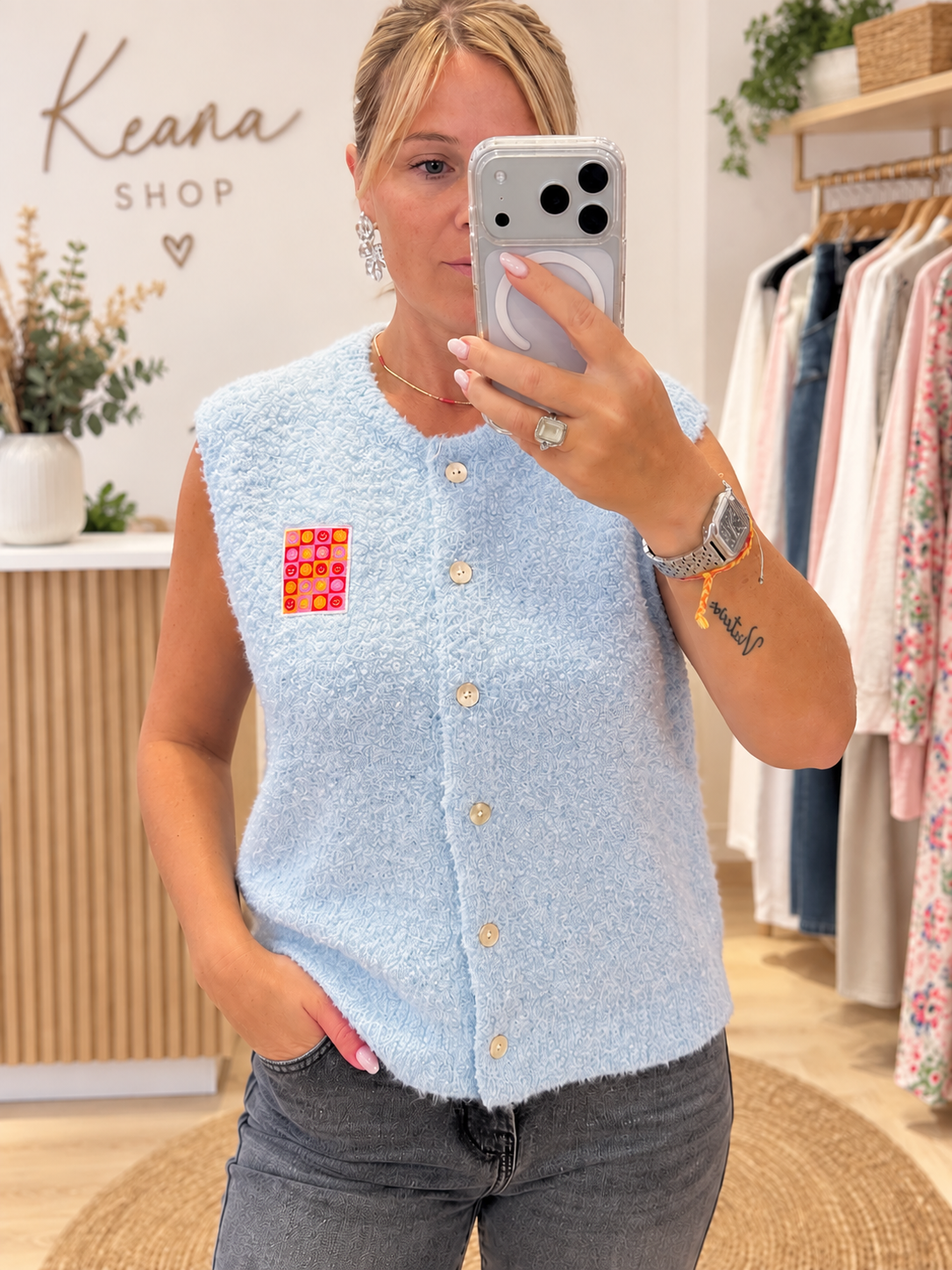 Gilet sans manches Pascale