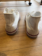 Baskets toile blanche