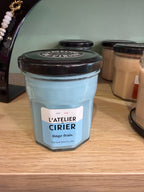 Bougie pot de confiture