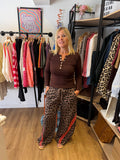Pantalon Paulin Léopard