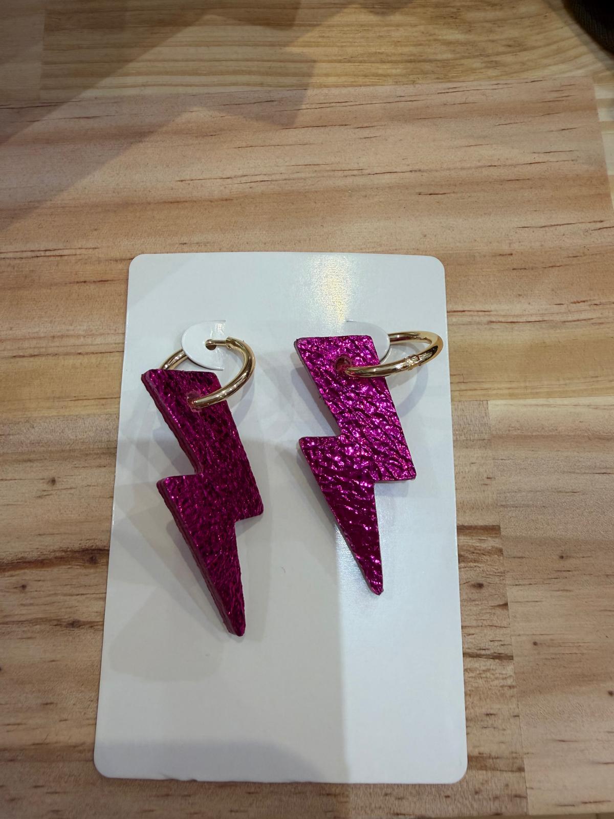 Boucles d’oreilles en cuir upcyclé